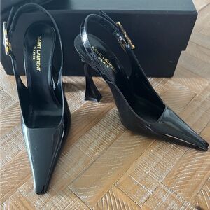 *NWT* Saint Laurent Dune Slingback Heels
